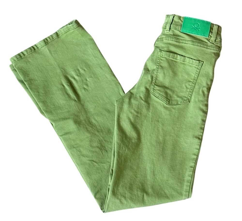 United Colors of Benetton Lime Green Skinny Jeans 27